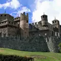 Fenis Castle in Aosta Valley