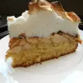 Tarta de manzana con merengue