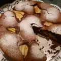 Almond Chocolate Cake with Pears