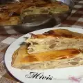 Баница с чревца и месо