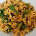 Vegan Version of Scrambled Eggs