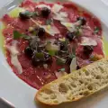 Beef Carpaccio with Parmesan