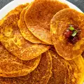 Carrot Pancakes with Corn Flour