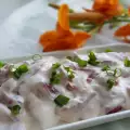 Salat mit Quark, Mayonnaise und Joghurt