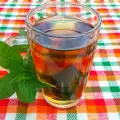 Homemade Mint Iced Tea with Brown Sugar