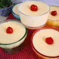 Vanillepudding mit Zitrone