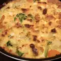 Egg Casserole with a Mix of Frozen Vegetables