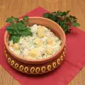 Broccoli and Meat in a Clay Pot