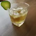 Green Tea and Rum Cocktail