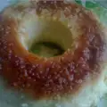 Couscous with Creme Caramel in a Cake Form