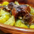 Lamb with Potatoes in a Guvec Pot