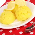 Italian Ice Dessert with Lemons