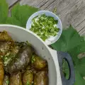 Вкусни лозови сармички с ориз