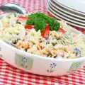 Rainbow Pasta Salad with Tuna