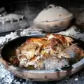 Roast Lamb in a Clay Crock