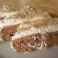 Carrot Sponge Cake Layer