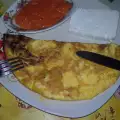 Omlet sa slaninom i kačkavaljem