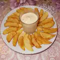 French Fries with Caesar Sauce