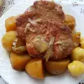 Steaks with Caramelized Onions and Potatoes