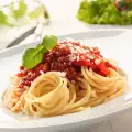 Lean Spaghetti with Tomato Sauce