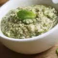 Basil, Olives and Zucchini Pesto