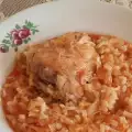 Кисело зеле с пиле и ориз