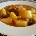 Пилешки гърди с картофи и зелен фасул