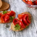 Marinated Peppers in Jars