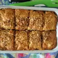 Pastel Lujoso de manzana con nueces y canela