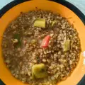 Buckwheat Stew with Leeks in a Multicooker