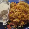 Eggs with Onion and Carrots