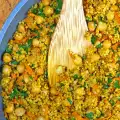 Quinoa with Chickpeas in the Oven