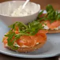 Canapés with Salmon