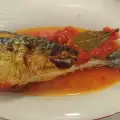 Mackerel with Tomatoes in the Oven