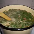 Вкусна спаначена супа с ориз