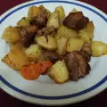 Potatoes with Meat in the Oven