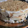 Sour Cream and Ladyfingers Cake