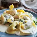 Tortellini con Salsa de Gorgonzola