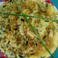 Spring Onion Spanish Omelette