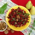 Vitamin Salad with Beets, Pears and Walnuts