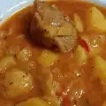 Pork Stew with Potatoes and Green Beans