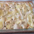 Chicken with Cauliflower in Cream Sauce