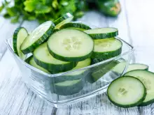 Cucumbers should not be frozen