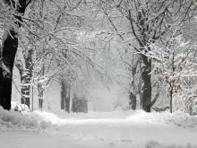 Heavy snowfalls in Bansko