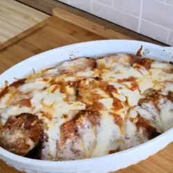 Мусака с патладжан и вкусен сос