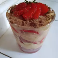 Banana and Strawberry Dessert with Cinnamon and Thyme