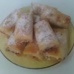 Apple, Walnut, Cinnamon and Turkish Delight Filo Pastry