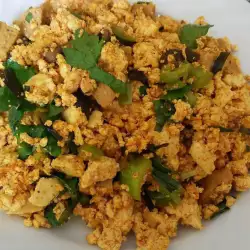 Vegan Version of Scrambled Eggs