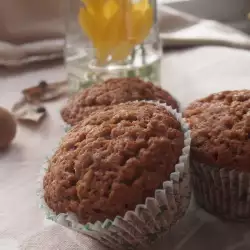 Лесни какаови мъфини без яйца