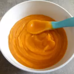 Puré de batata para bebés